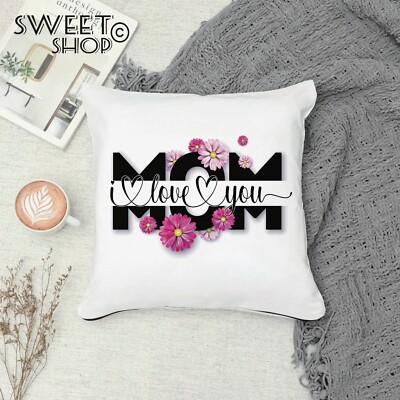 MOM MAMA KISSEN I LOVE YOU tolle Geschenkidee Muttertag Weihnachten