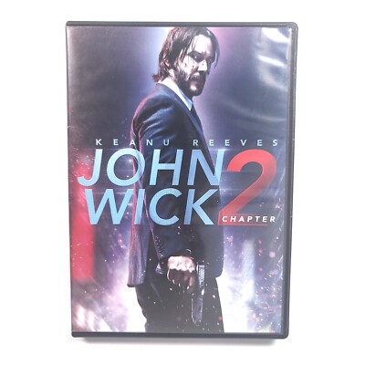 John Wick: Chapter 2 DVD -  Very Good - Bridget Moynahan,Ruby Rose,John 