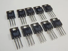 MOT TIP47 NPN 350V 1A TO-220 - LOT OF 10 TRANSISTORS - USA SELLER FAST SHIPPING