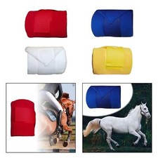 4x Horse Leg Wraps Leggings Fleece Pony Legging Wrap Leg Guards for Exercising