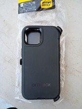 OtterBox Defender Drop iPhone 15 14 13 Case Black Heavy Duty 77-92557 New