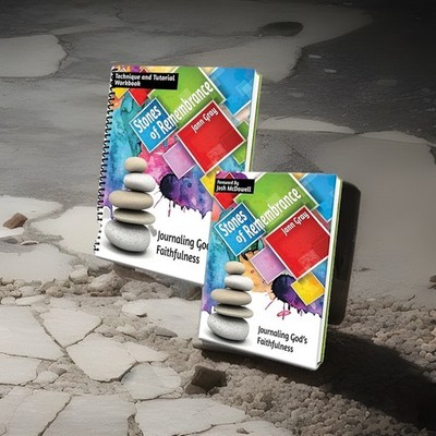 Stones of Remembrance Technique and Tutorial Companion Workbook & Book Bundle
