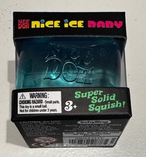 New Nee Doh BLUE Nice Ice Baby Cube Mini Fidget Toy Schylling Sensory