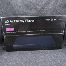 LG UBK90 4K UHD Blu-ray Disc Player with Dolby Vision - Black for