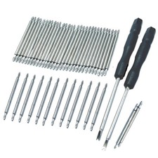 50pcs Watch Spring Bars 18mm Watch Band Pins Replacement Kit,1.3mm Diameter,1...