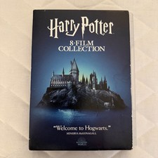 Harry Potter 8 Film Collection DVD 8-Disc Box Set Complete Wizarding World