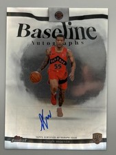2025-26 Topps Finest Basketball Baseline Autographs Alijah Martin #BA-AM Raptors