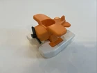 Vtg 1987 Fisher Price Little People ORANGE SEA PLANE from #2582 Floating Marina