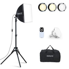 Professional Softbox Lighting Kit, 16'' x 16'' Studio Lights with 85W 2700-65...
