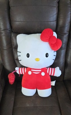 Hello Kitty, by Sanrio Plush, Valentines Day, 22 Inches, Used, Great Condition