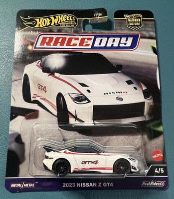 2023 Nissan Z GT4 - RACE DAY 4/5 *RR* Hot Wheels Premium 976D 1:64