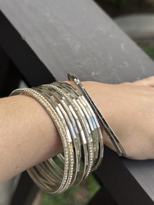 Nepalese Bracelette stack