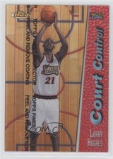 1998 Topps Finest Court Control Refractor Missing Serial Number Larry Hughes tt7