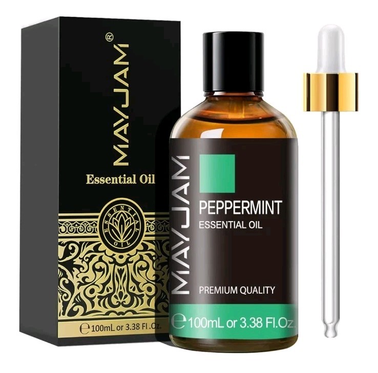 MAYJAM Peppermint Essential Oils 100ML, Peppermint Oil for Diffuser, Humidifier,