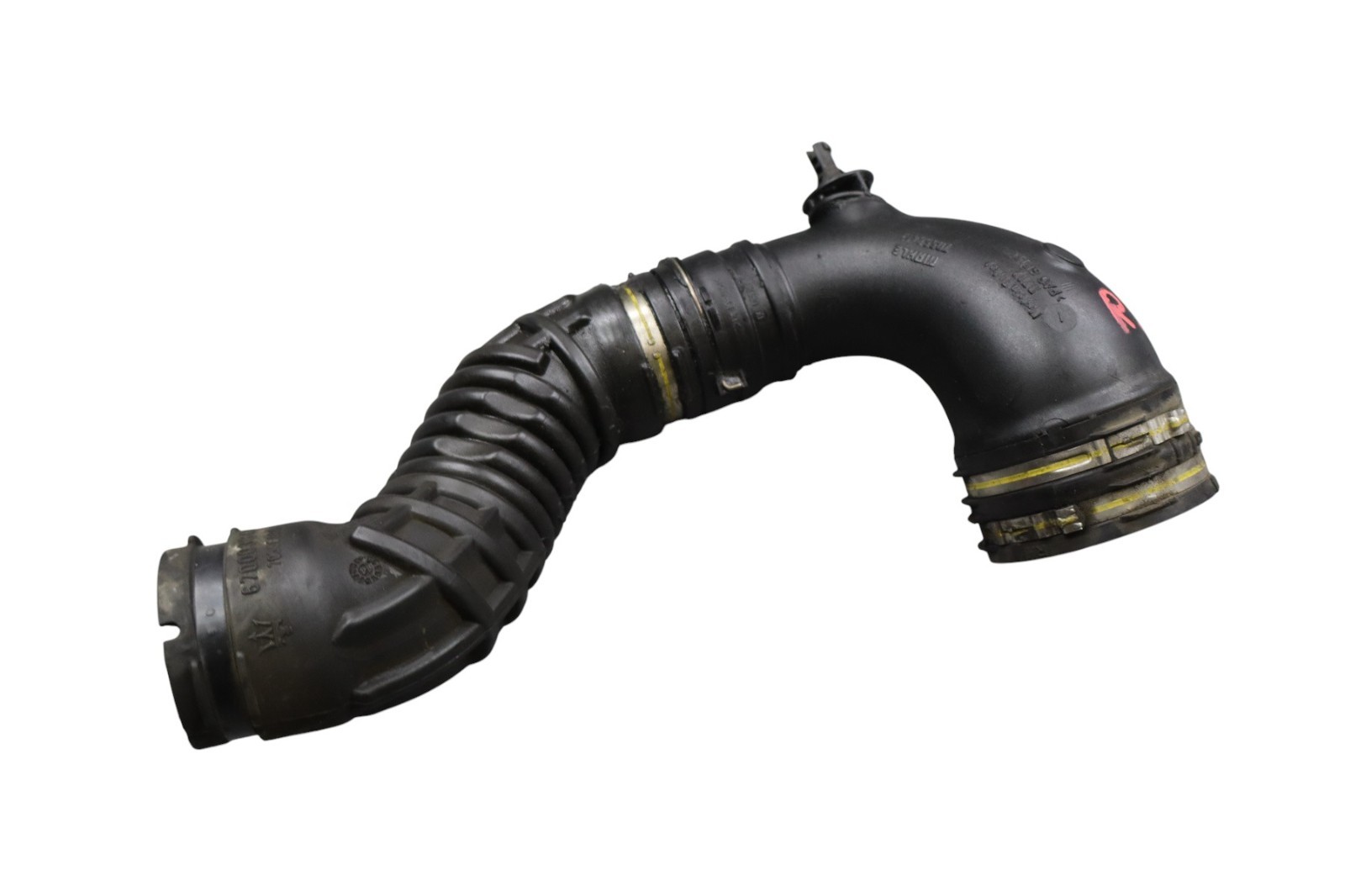 14-22 Maserati Quattroporte Right Air Intake Duct Pipe Hose w/Air Flow Sensor