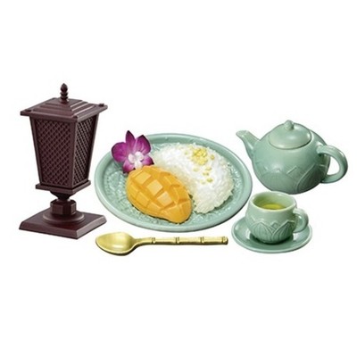 Re-Ment Asian Dining 8 Gentle Sweetness Of Khao Niao Ma Muang Miniature
