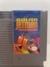 Solar Jetman (Nintendo NES) Aut&eacute;ntico Limpio Probado Funcionando