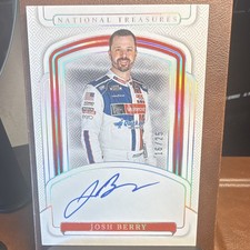 2025 Panini National Treasures - Signatures Josh Berry #S-JBY /99 (AU)