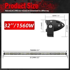 12223252 Led Light Bar Single Row Spot Flood Offroad Truck Driving Fog Light 12223252 Led Light Bar Single Row Spot Flood Offroad Truck Driving Fog Light