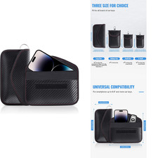 Faraday Pouch for Car Keys, Faraday Bag, Car RFID Signal Blocking Holder, Key