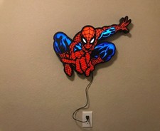 Marvel Spiderman LED Light Wall Decor Comic B...