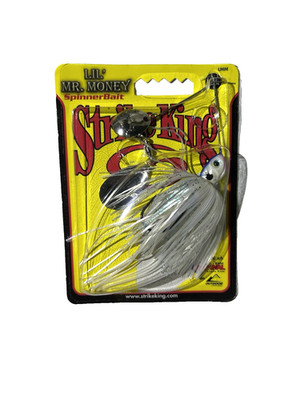 Strike King- Lil' Mr. Money SpinnerBait 3/16 oz., Colorado Blades