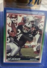 1990 Score - Bo Jackson #10