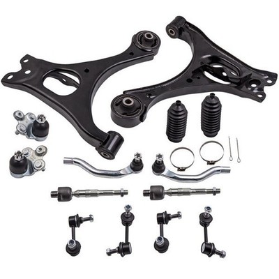 14Pcs Suspension Kit Front Lower Control Arms for Honda Civic 2006-2011 K620383