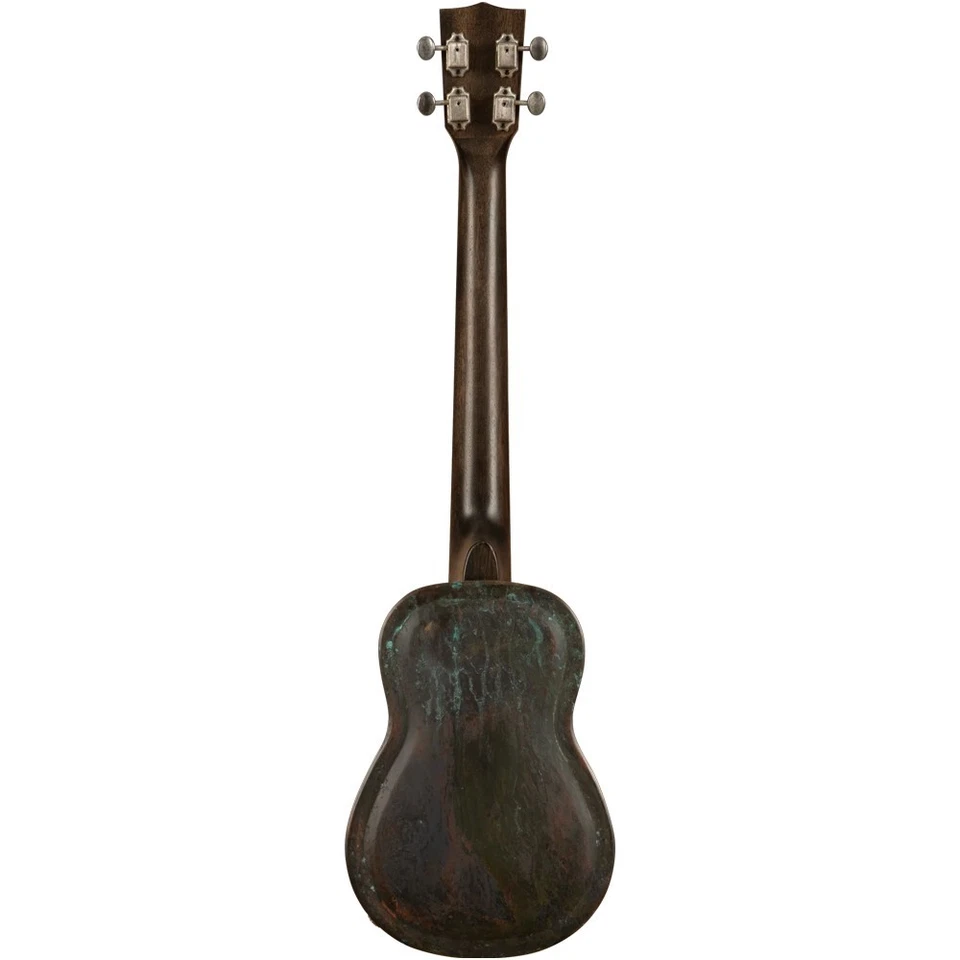 Kala Antique Copper Baritone Resonator Ukulele With Pickup KA-RES-COP-B-E - Image 3 of 4