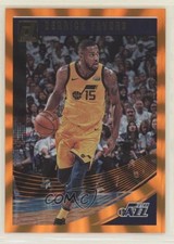 2018-19 Panini Donruss Holo Orange Laser Derrick Favors #83 00e8