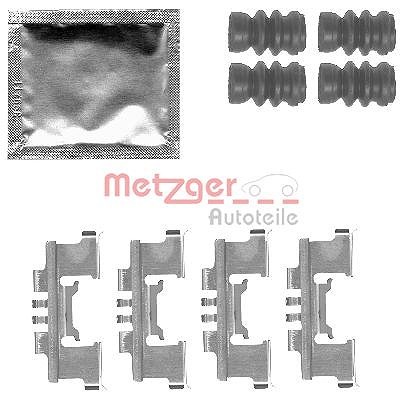 Metzger ZubehöRsatz, Scheibenbremsbelag Vorderachse U.A. FüR Nissan, Suzuki-image