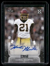 2020 Leaf Draft #BA-KM3 Kamal Martin Autographs