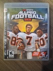 All-Pro Football 2K8 (PlayStation 3 PS3) CIB Complete CLEAN