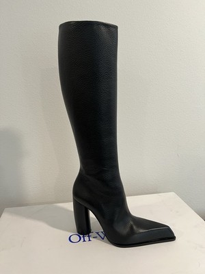 OFF-WHITE Moon Cowboy Boot I Black Black | 39EU (9W)
