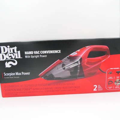 #ad #ad Dirt Devil Scorpion Max Power Corded Hand Vacuum w Accessories SD20005VRD Sealed $49.88