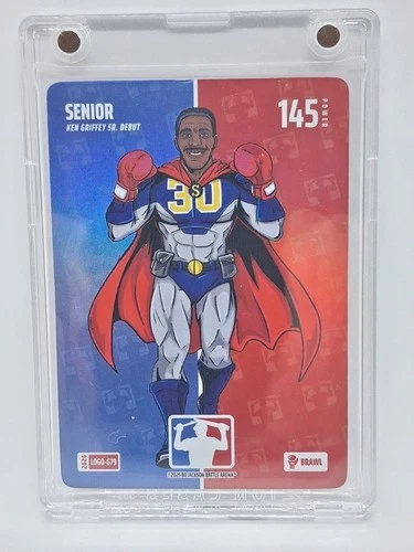 Bo Jackson Battle Arena Senior Brawl Logo Ken Griffey Sr. Debut, See Description