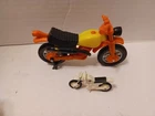Vintage 1970s Tonka and Buddy L Motorcycles Broken Handlebars