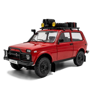 LADA NIVA 1980 RED 1:18 Solido Auto Stradali -D- Neues Modell