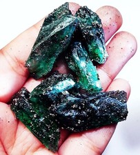 Earth Mined Rough Natural Emerald Rough Loose Gemstone 159.30 Ct/ 6 Pcs Lot