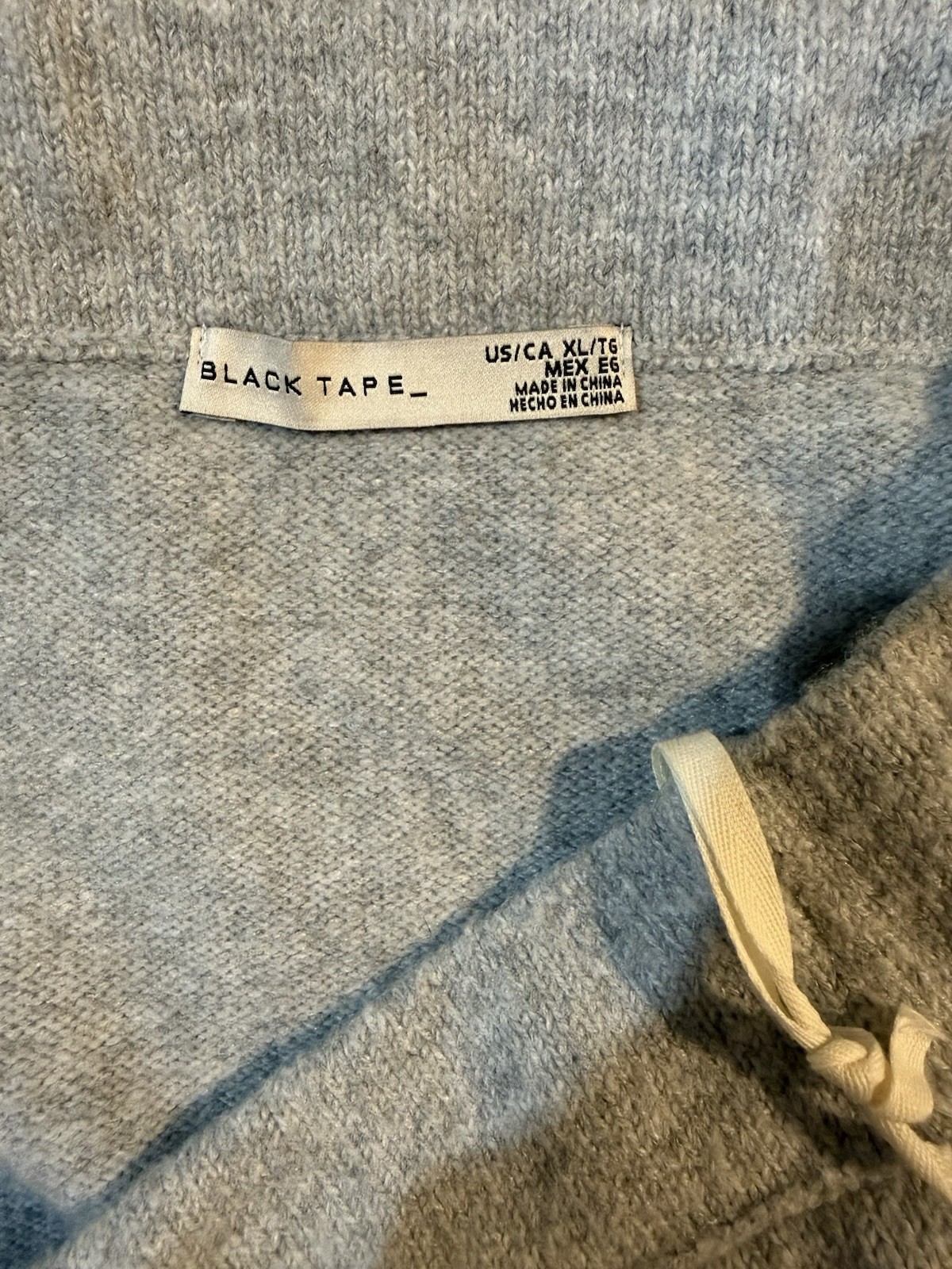 Dex Sweater Maxi Knit Skirt Gray XL NWT image 4