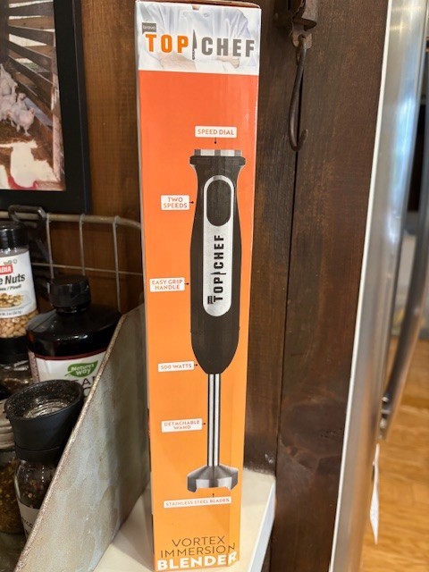Top Chef Vortex Immersion Blender Stainless Steel