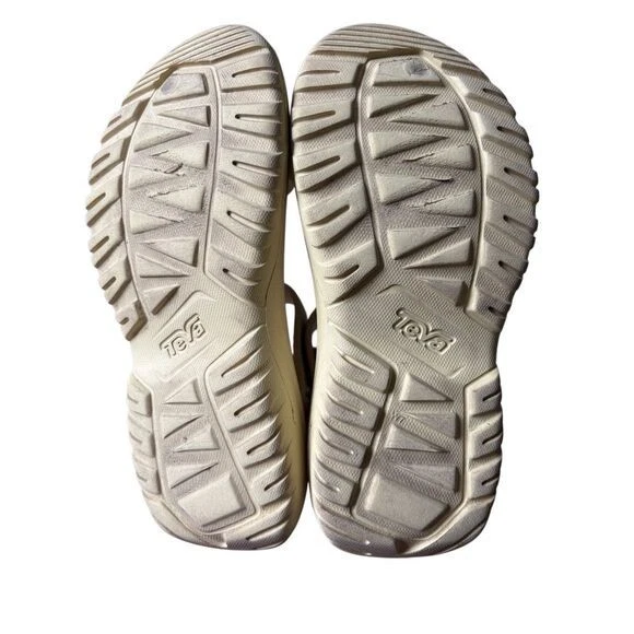 Sandalias Teva Hurricane Drift con tira trasera punta abierta amarillas talla 7 Foto 4 de 4