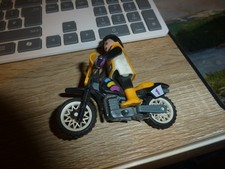 Playmobil Dirtbike Motorbike Scramble Bike with Figures