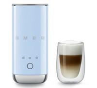 Smeg Elektrischer MilchaufschäUmer MilchschäUmer Pastellblau MFF02PBEU