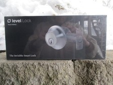 SEALED, New Level Lock Smart MATTE BLACK Bluetooth Electronic Deadbolt APPLE