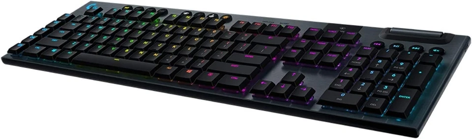 Logitech G915 Kabellose Mechanische Gaming-Tastatur (Taktil) - Schwarz (Erneuert)
