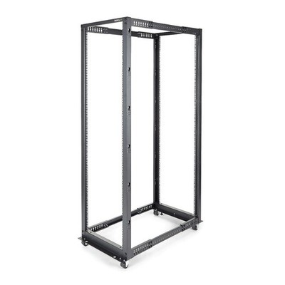 StarTech.com 4POSTRACK42 42U ADJ DEPTH 4 POST RACK Adjustable Depth Open Fra ~E~