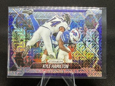 2025 Panini Select Kyle Hamilton Lockdown Mojo Prizm /25 #7 Ravens