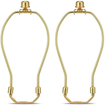 7 Inch Detachable Lamp Shade Harp Holder 2 Set Heavy Duty Bracket 3/8 Standard