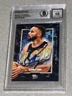 2025 Topps Now #13 Signed Stephen Curry 4000 Career 3 Pointers BAS (BGS 10 AUTO)